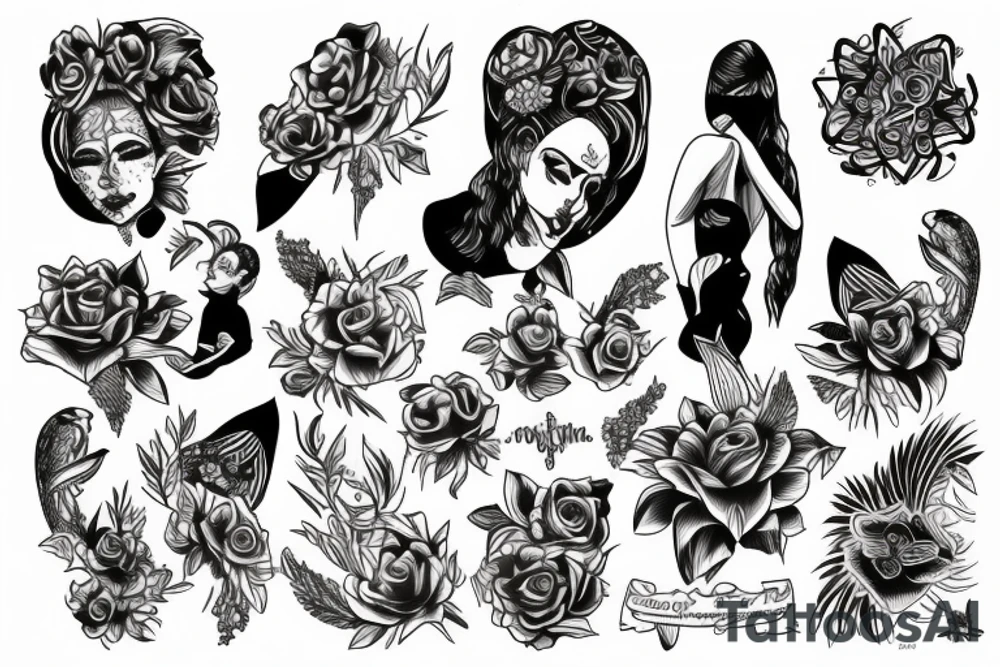 Mama fallecida tattoo idea