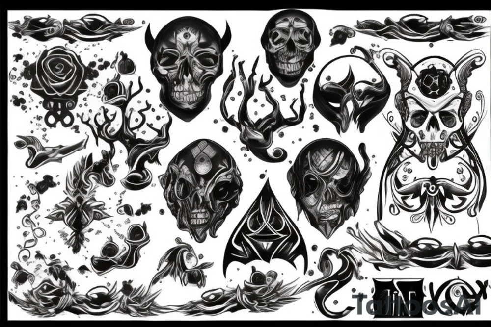 Dark Master Magic tattoo idea