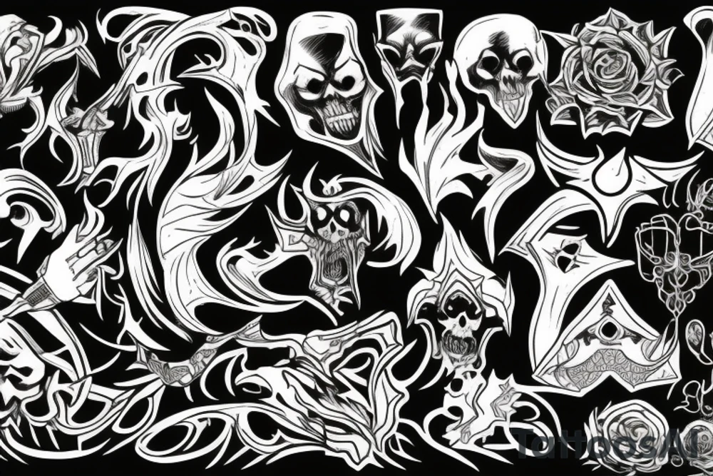 Dark Master Magic tattoo idea