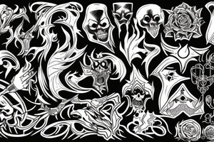Dark Master Magic tattoo idea