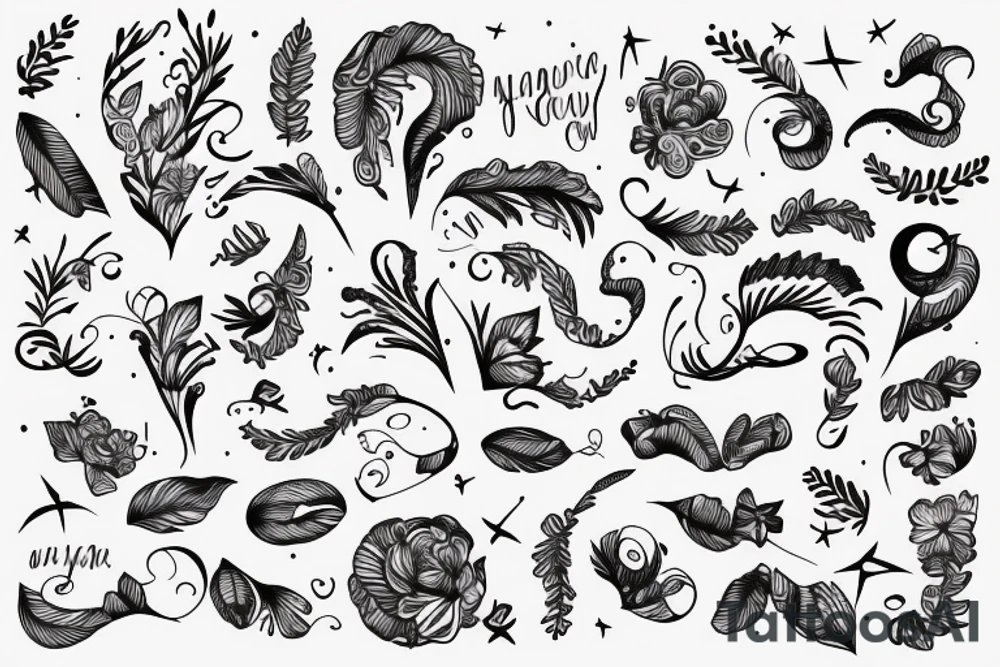 cursive 
Lonnie<3 tattoo idea