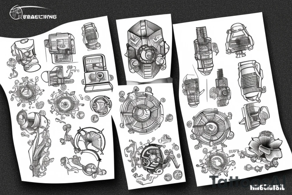 Machine learning tattoo idea
