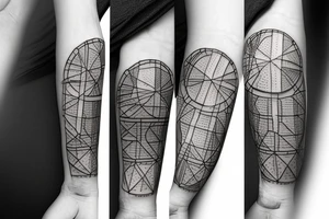 Microcontroller with neural network tattoo idea