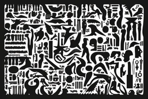 hieroglyphs tattoo idea