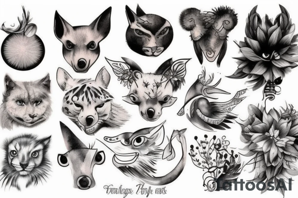 Animal tattoo idea