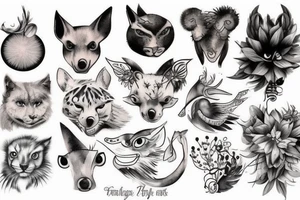 Animal tattoo idea