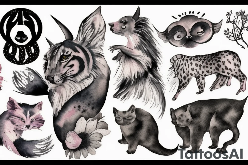 Animal tattoo idea