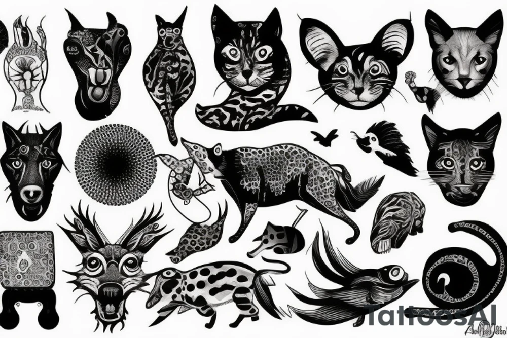 Animal tattoo idea