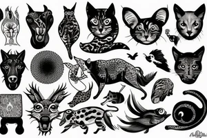 Animal tattoo idea