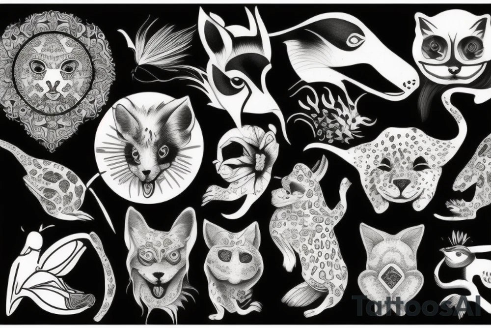 Animal tattoo idea