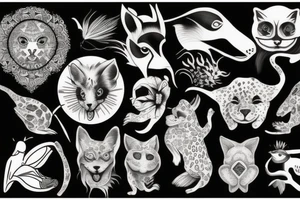 Animal tattoo idea
