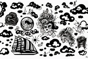 Cloud tattoo idea
