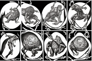 myth of sisyphus tatoo tattoo idea