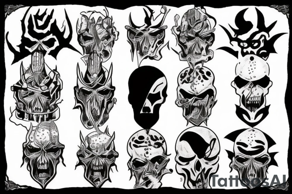 God of war, god of despair, tattoo idea