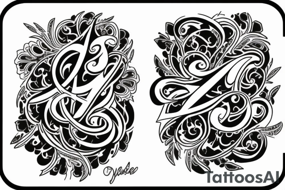 The name Muneeb tattoo idea