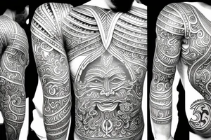 Savitar the Hindu god tattoo idea