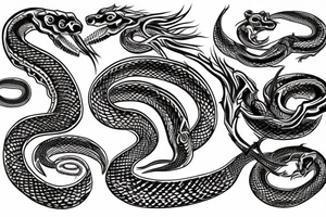 Serpent bearer tattoo idea