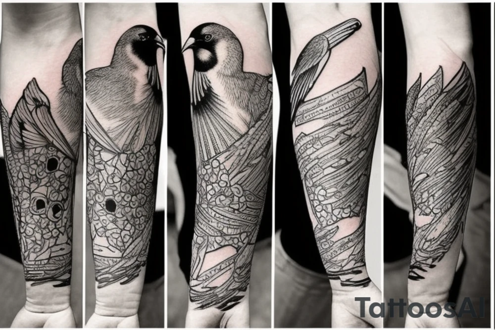 Bird tattoo idea