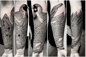 Bird tattoo idea