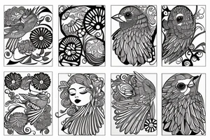 Bird tattoo idea