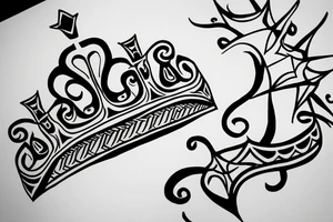Crown tattoo idea