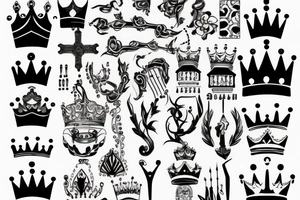 Crown tattoo idea