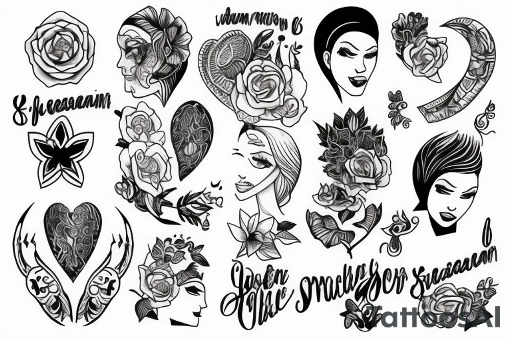 Self esteem tattoo idea