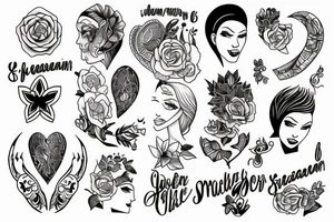 Self esteem tattoo idea