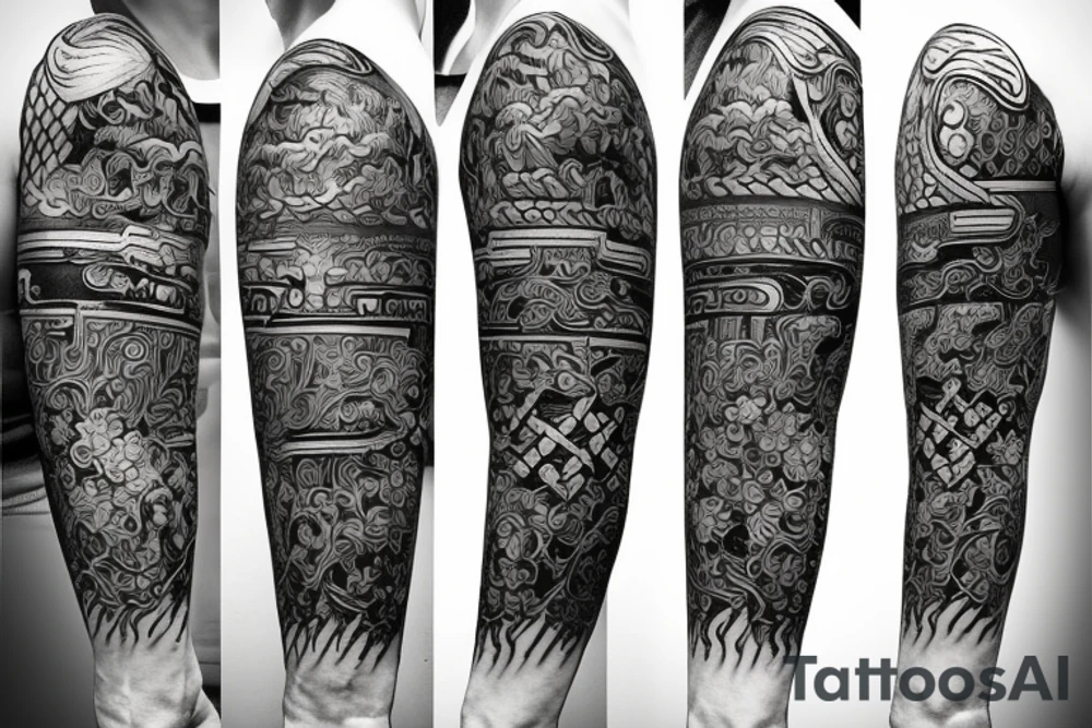 Samurai tattoo idea