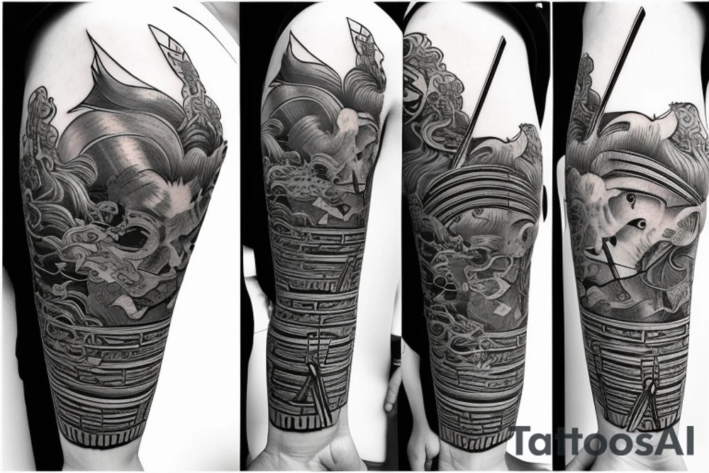 Samurai tattoo idea