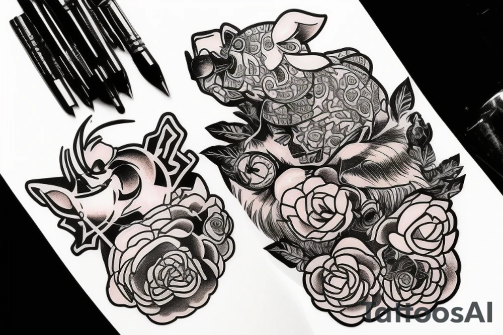 porco rosso tattoo idea