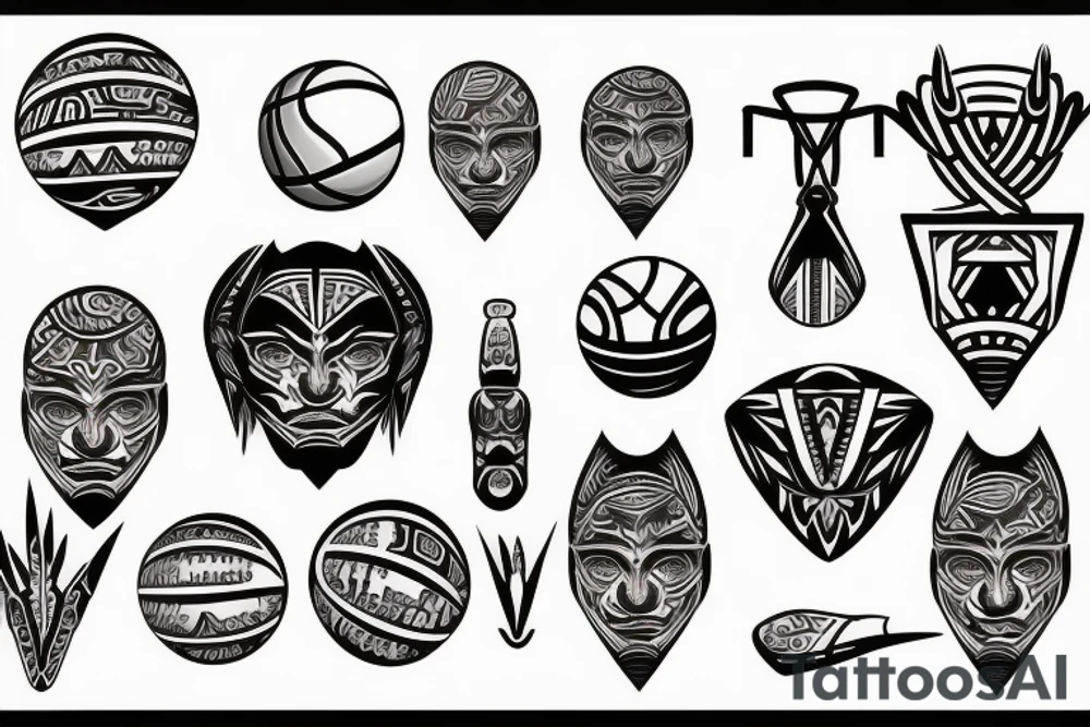 basketball tattoo idea