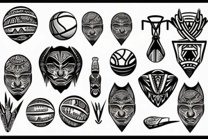 basketball tattoo idea