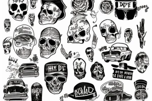 Highway boys don’t die tattoo idea