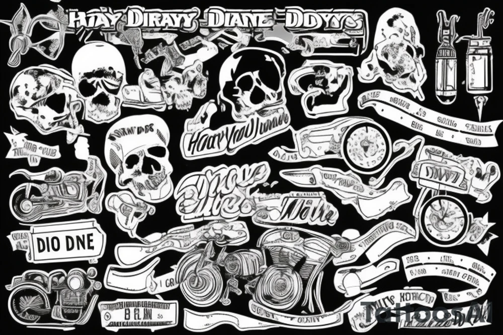Highway boys don’t die tattoo idea