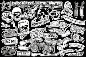 Highway boys don’t die tattoo idea