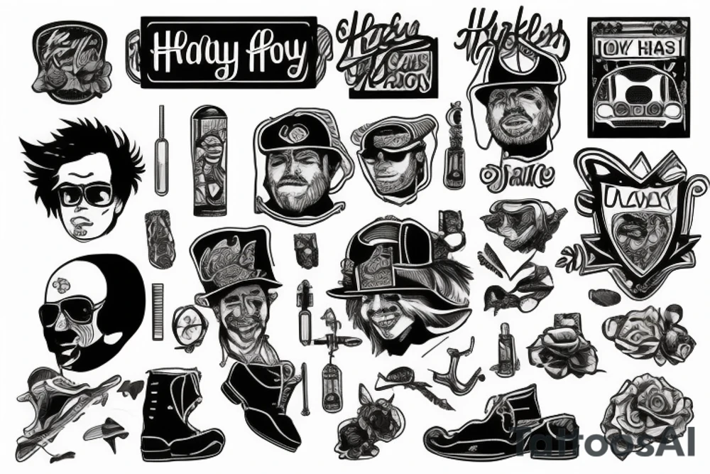 Highway boys tattoo idea