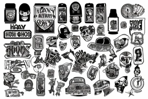 Highway boys tattoo idea