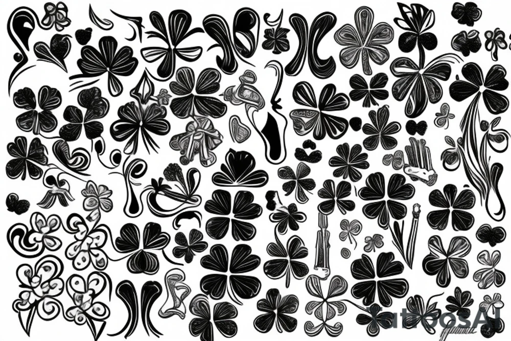 Shamrock tattoo idea
