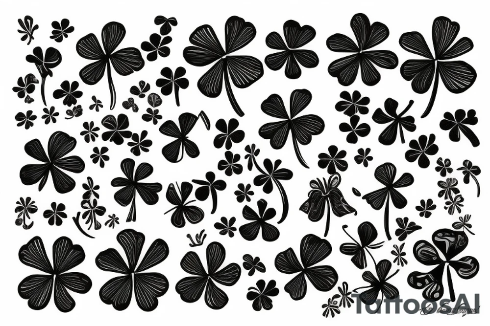 Shamrock tattoo idea
