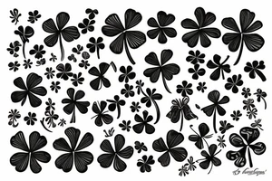Shamrock tattoo idea