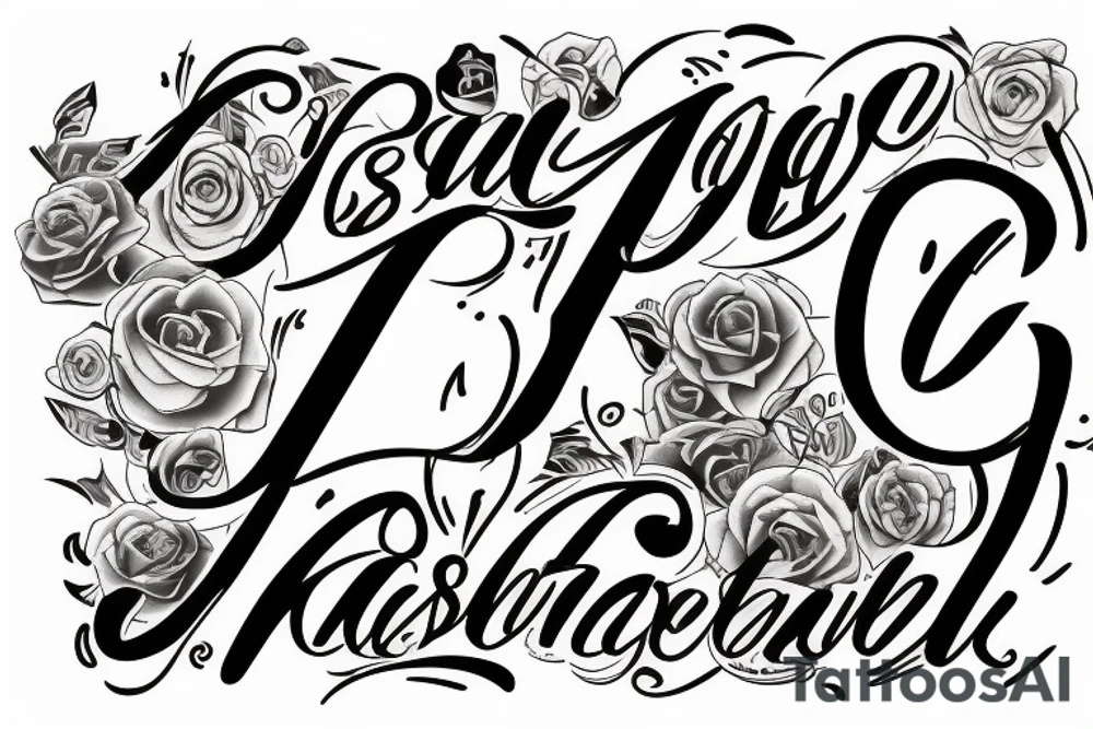Two letters which is SS should be merge in one in together tattoo idea