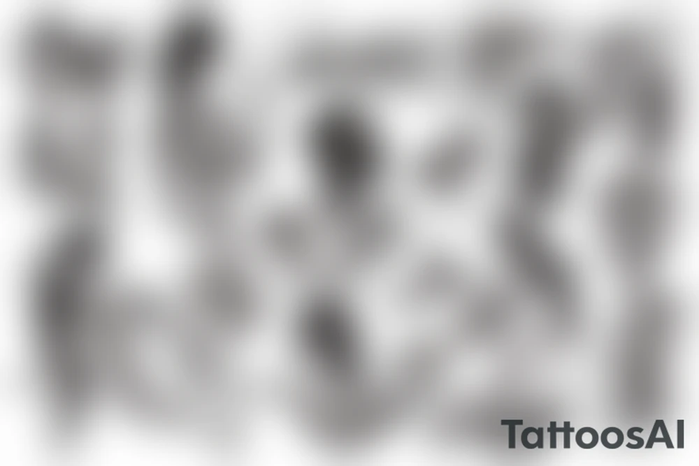 Woman undressing tattoo idea