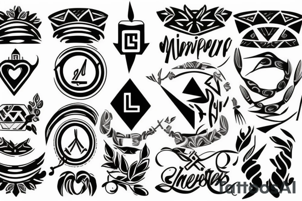 greek symbol tattoo idea