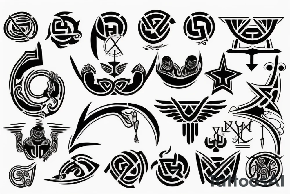 greek symbol tattoo idea