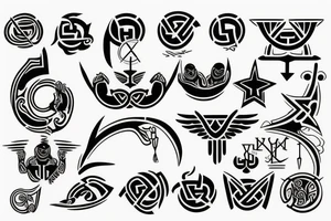 greek symbol tattoo idea