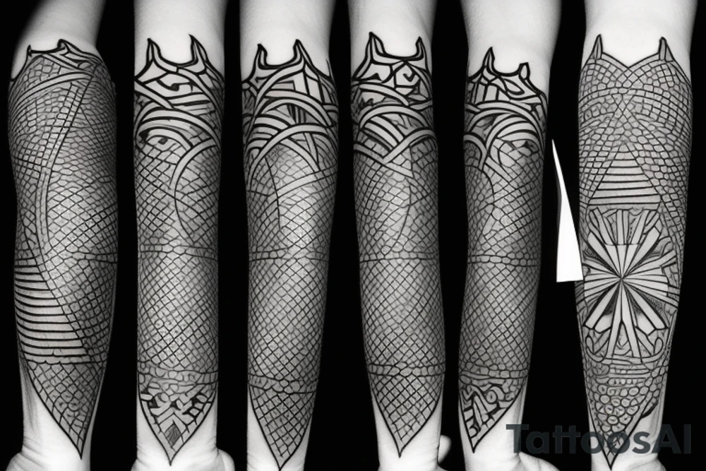 trident tattoo idea