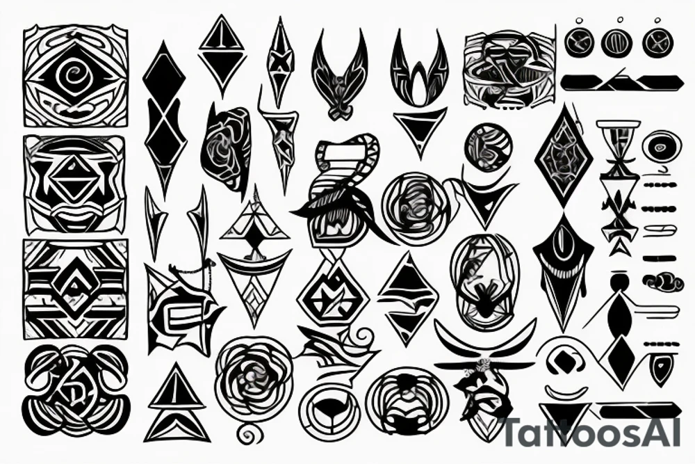 trident tattoo idea