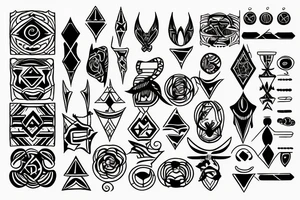 trident tattoo idea