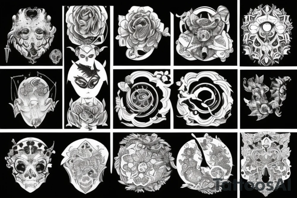 Intricate tattoo idea